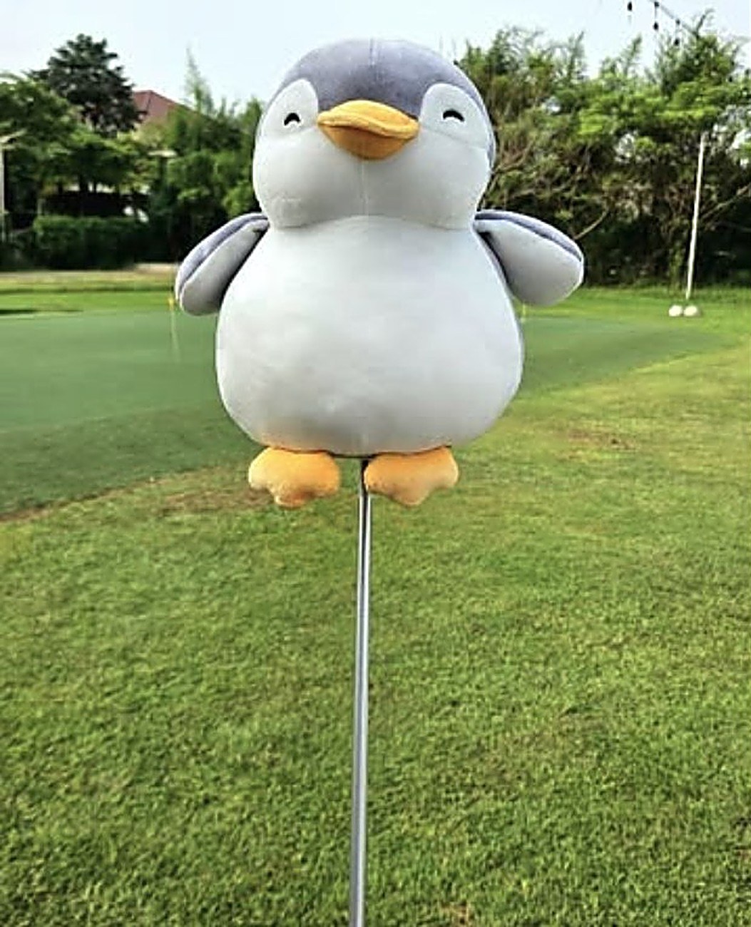 Pengu, headcover golf custom berbentuk penguin plush